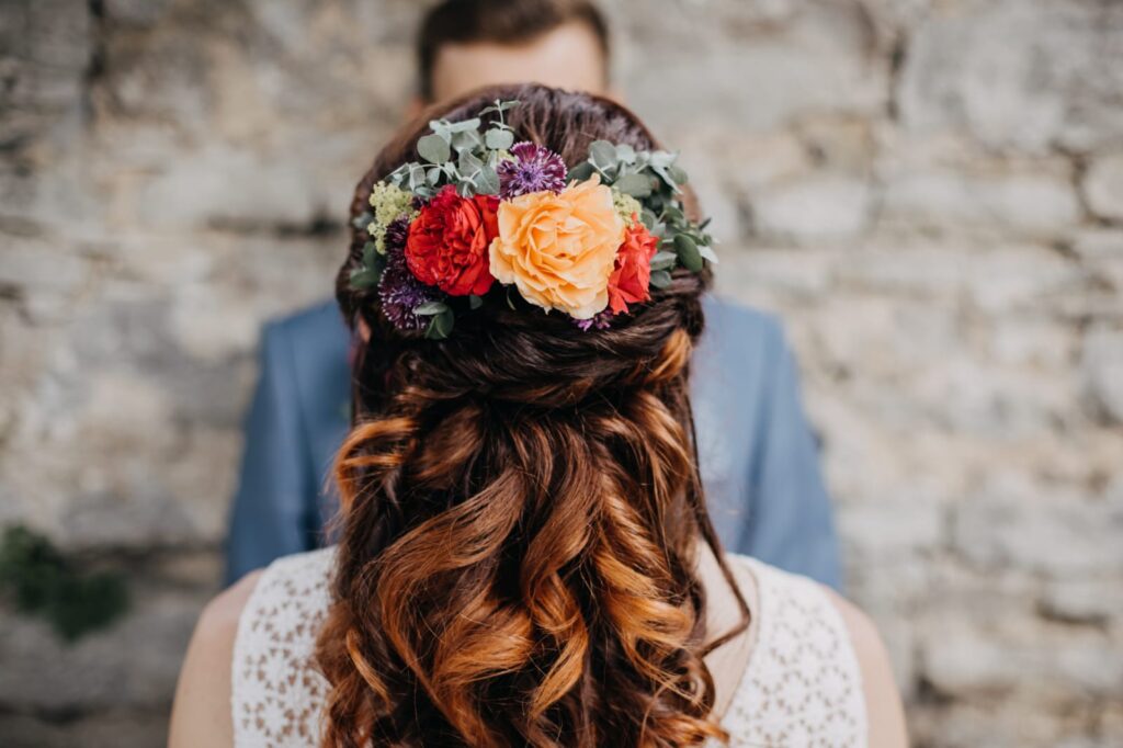 Haargesteck zur Hochzeit - Floristik